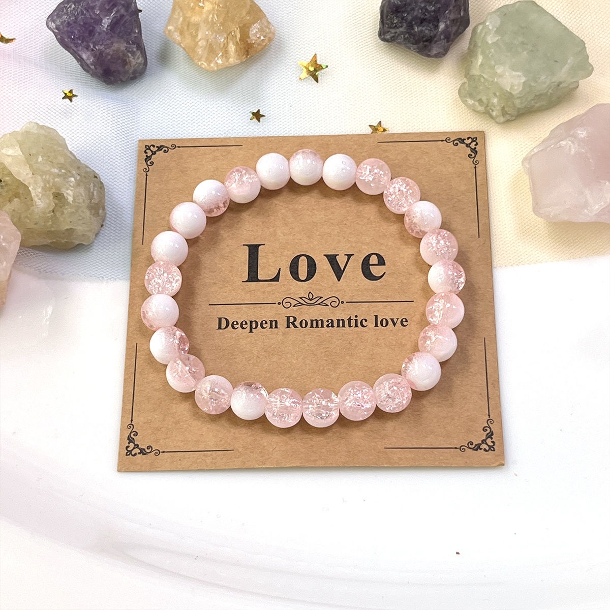 Bohemian Style Glass Bead Bracelet, Everyday Wear